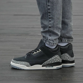 Кросівки жіночі Air Jordan Retro 3 Off Noir Black 41 (2513-1386144)