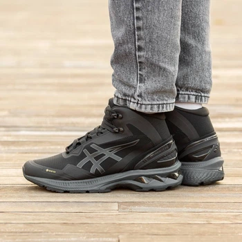 Кросівки чоловічі Asics Gel-Kayano 27 Boot Gore-Tex Black Grey 45 (1844-940009)