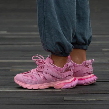 Кросівки жіночі Balenciaga Track 3.0 Pink 38 (2277-1192482)