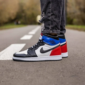 Кросівки чоловічі Air Jordan retro 1 Red Blue 41 (1032-1331882)