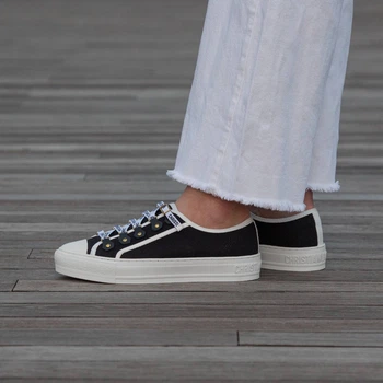 Кросівки чоловічі Dior Sneakers Low Top Black 37 (2233-1139459)