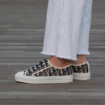 Кросівки жіночі Dior Sneakers Low Deep Blue 40 (2234-1139452)