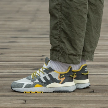 Кросівки чоловічі Nite Jogger Boost Grey Yellow 44 (1210-646446)