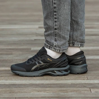 Кросівки чоловічі Asics Gel Kayano 27 Gore tex Black Grey 45 (2322-1265482)