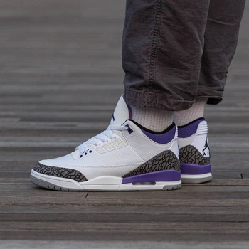 Кросівки жіночі Air Jordan Retro 3 Dark iris 37 (1565-784812)