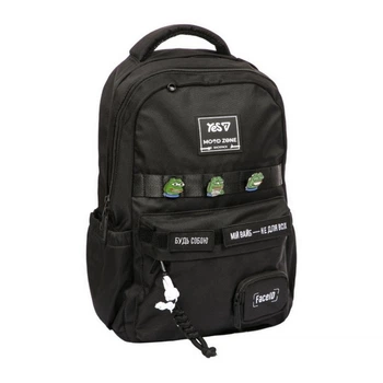 Рюкзак для підлітка Yes T-51 Emotions Black, для хлопчиків, чорний (550733)