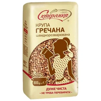 Крупа гречана ядриця Сквирянка 800 г