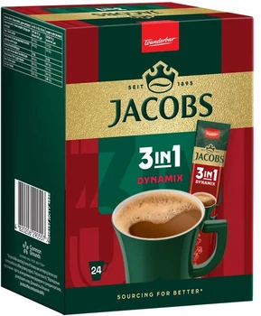 Кавовий напій Jacobs 3 in 1 Dynamix 24 x 12.5 г