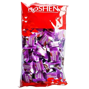 Цукерки вафельні Roshen Johnny Krocker Milk 1 кг