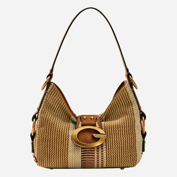Сумка жіноча маленька Guess Camden HWAB9308720 CGM Коричнева (800070352353)