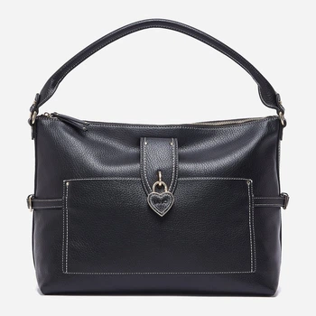 Torebka crossbody damska duża Liu Jo AA6060E1109 22222 Czarna (800070353971)