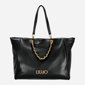 Torebka shopper damska Liu Jo AA6116E0958 22222 Czarna (800070353986)
