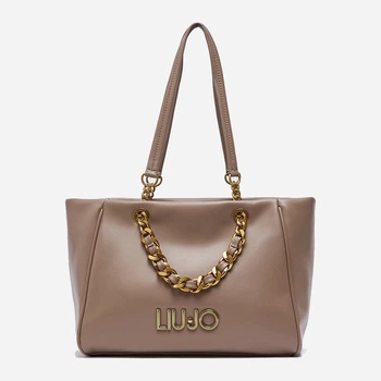 Torebka shopper damska Liu Jo AA6117E0958 71409 Brązowa (800070353989)