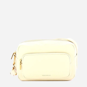 Torebka crossbody damska mała Coccinelle Sagitta E1F4A150180 H14 Biała (800070357689)