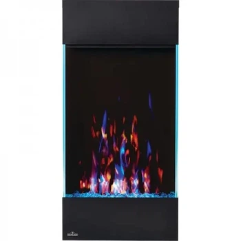 Электрокамин вертикальный Allure Vertical 32 750-1500 Вт черный 81,3x14,2x40,6 см