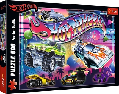 Пазл Trefl Hot Wheels Атмосфера 80-х 500 элементов (5900511375381)