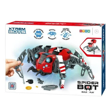 Роботизированная игрушка-конструктор Xtrem Bots Паук STEM (XT3803253)