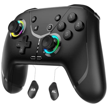 Беспроводной мультиплатформенный геймпад для Nintendo Switch 2 / Switch / PC / iOS / Android с программируемыми кнопками и RGB-подсветкой