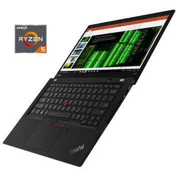 Ультрабук Б-класс Lenovo ThinkPad Х395 / 13.3" (1920x1080) TN / AMD Ryzen 5 PRO 3500U (4 (8) ядра по 2.1 - 3.7 GHz) / 8 GB DDR4 / 256 GB SSD / AMD Radeon Vega 8 Graphics / WebCam б/у