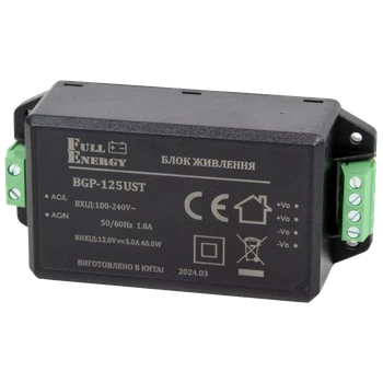 Блок питания Full Energy BGP-125UST 12 В / 5 А