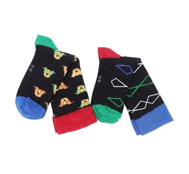 Набір шкарпеток чоловічих 2 пари FUN Socks 36-40 Різнобарвний