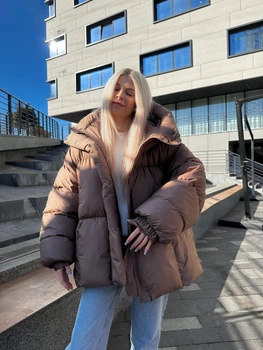Курточка жіноча коричнева L-XL sane-dp18