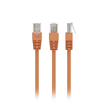 Патч-корд Cablexpert PP12-1M/O, UTP, категория 5E, литой, 50u" штекер с фиксатором, 1 м, оранжевый