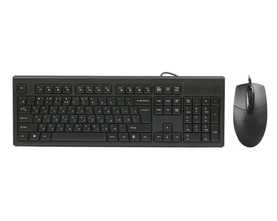 Комплект клавиатура+мышь KRS-83+OP-720, USB, Черная