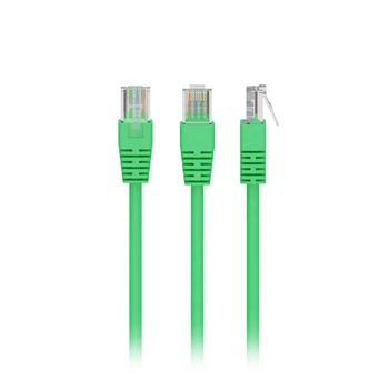 Патч-корд Cablexpert PP12-5M/G, UTP, категория 5E, литой, 50u" штекер с фиксатором, 5 м, зеленый
