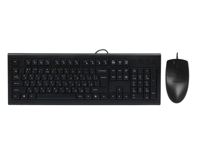 Комплект проводная клавиатура с мышью A4Tech KRS-8520D