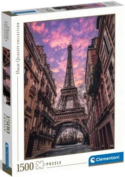 Пазли Clementoni High Quality Collection - Париж пробуджується / 1500 елементів (31752)