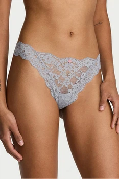 Трусики стринг Victoria's Secret 1(XS) Серый (149929)