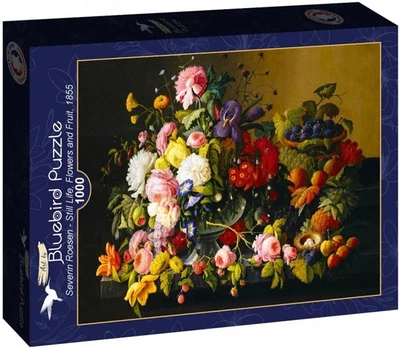 Пазли Bluebird Puzzle Art by Bluebird - Северин Розен. Натюрморт, квіти і фрукти / 1000 елементів (60030)