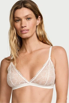 Бюстгальтер с мягкой чашкой Victoria's Secret 46(L) Молочный (150016)