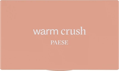 Палетка тіней від Paese Warm Crush 11гр