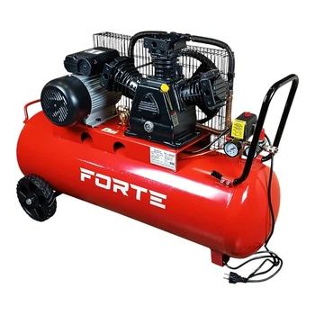 Газовий компресор Forte W-0.5-101 для виробництва повітря у домашніх умовах 3000 Вт 220 В 100 л 10 бар