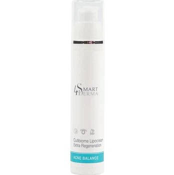 Ночной липосомальный крем Кутибиом Smart4Derma Acne Balance Cuutibiome lipocream extra regeneration 50мл