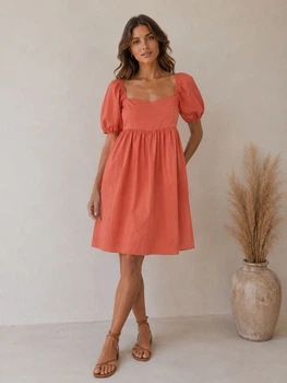 Сукня L43055M Л персиковий 92506 Mango XL(р)