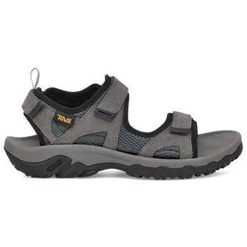 Сандалі чоловічі Teva Herren Wandersandalen босоніжки сірого кольору на липучках Розмір 42
