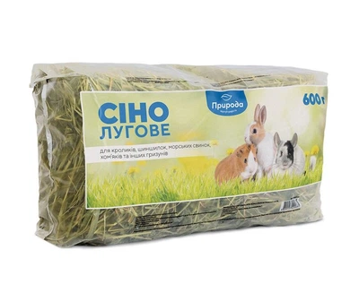 Сіно лугове Природа для гризунів - 600 г
