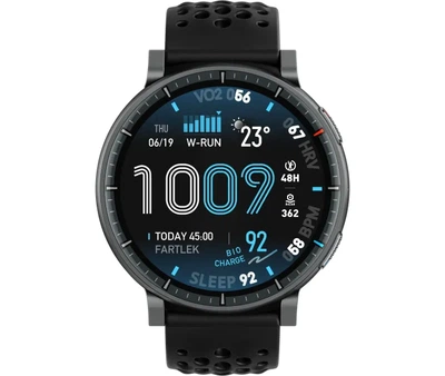 Смарт-годинник Amazfit Active Max Чорний GPS NFC Вологозахист (W2557AP1N)