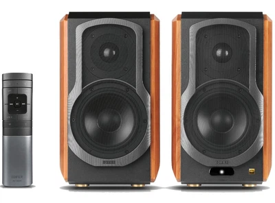 Активные колонки Edifier S-1000W 120W Hi-Res, Optical, Coax, RCA, Bluetooth, Wi-Fi Brown