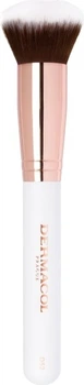 Pędzel do podkładu i pudru Dermacol Rose Gold D52 (8595003126991)