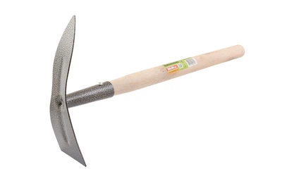 Мотыга садовая MASTERTOOL 380х180 мм с удлиненной деревянной ручкой 14-6197