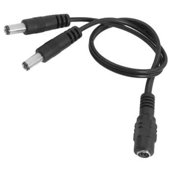 Делитель питания DC-F => 2xDC-M (D 5,5x2,5мм) 40см