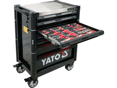 Шкаф-тележка YATO с инструментами 157 предметов 7 ящиков 977 x 725 x 480 мм YT-55308