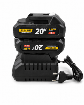 Акумулятор Procraft 20В 1.5Аг Li-Ion для шуруповерта, болгарки Makita тип універсальний + подарунок ЗП
