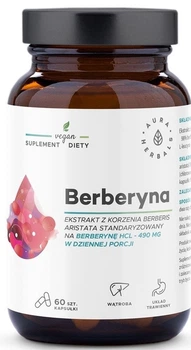 Харчова добавка Aura Herbals Берберин 490 мг 60 капсул (5902479614076)