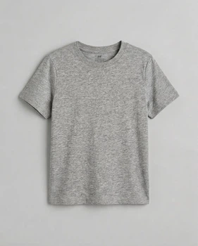 Дитяча футболка для хлопчика H&M 134-140 см Сірий (25072410A4)