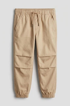 Дитячі джогери для хлопчика H&M 92 см Бежевий (25081601A2)